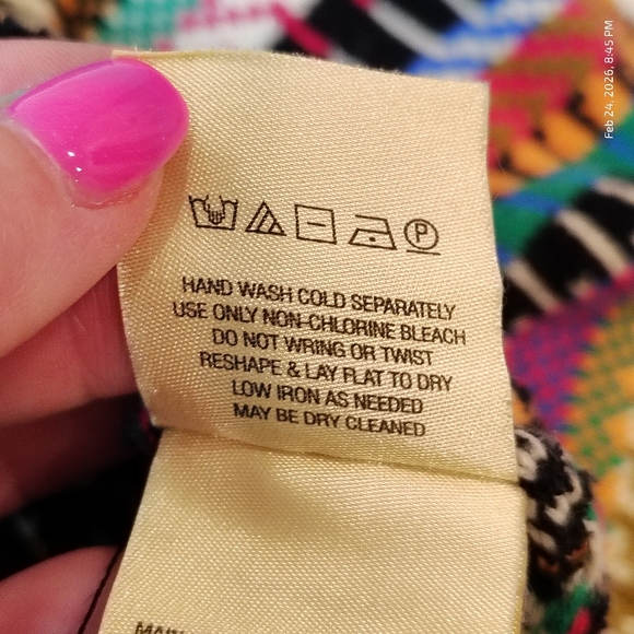 Anthropologie Maeve Ashbury Knit Open Front Cardigan Size Small COLORFUL RELAXED - Picture 4 of 10